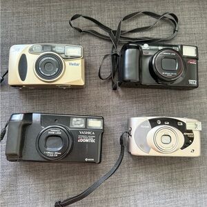 Vintage Film Cameras Collection